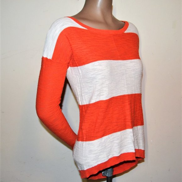 Express Long Sleeve Striped Sweater Sz X-Small - Picture 2 of 3